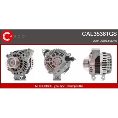 Alternátor CASCO Genuine CAL35381GS