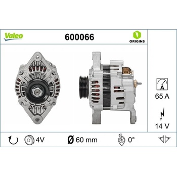 generátor VALEO 600066