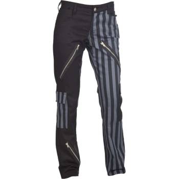 Black pistol мъжки панталон Black Pistol - Freak Pants Stripe Denim - Black Grey - B-1-21-319-08