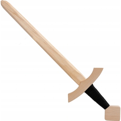 DREVENÝ RYTÍERSKY MEČ NA TRÉNING PRÍRODNÝ 60 CM