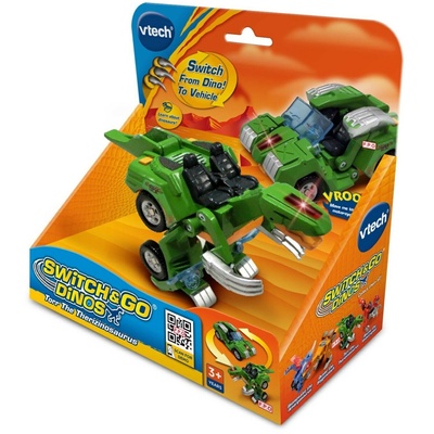 VTech Детска играчка 2 в 1 Vtech - Теризинозавърът Torr (на английски език) (V141003)