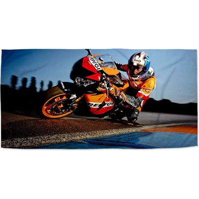SABLIO Ručník - Motorkář 2 30x50 cm