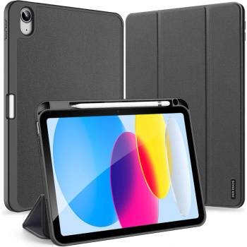 Dux Ducis Кейс Dux Ducis Domo за iPad 10.9'' 2022 (10 gen. ), с поставка за стилус, със стойка, черен (KXG0039203)