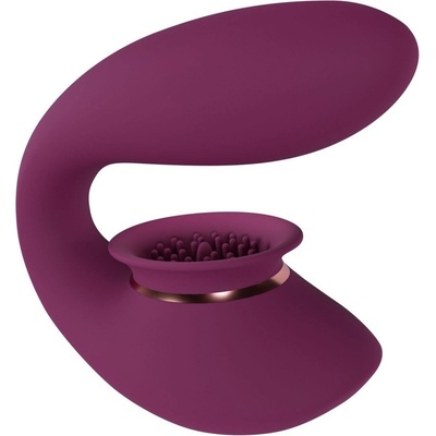 Shots Innovation Twitch 3 Rechargeable and Suction Burgundy
