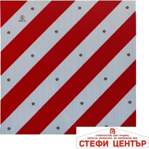 Paolo Табела светлоотразителна pa667 40*40 см 2 бр/к-т