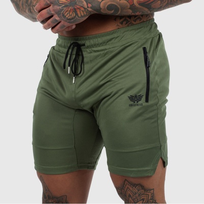 Iron Aesthetics Sportovní šortky Lightning zelené