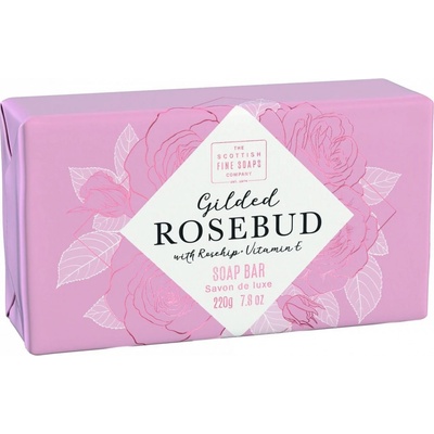 Scottish Fine Soaps luxusní tuhé mýdlo Gilded Rosebud 220 g