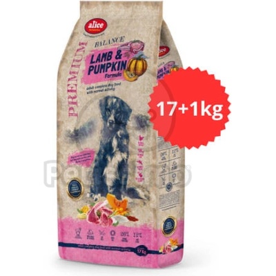 Panzi Alice Balance Lamb, Rice Adult 17 kg