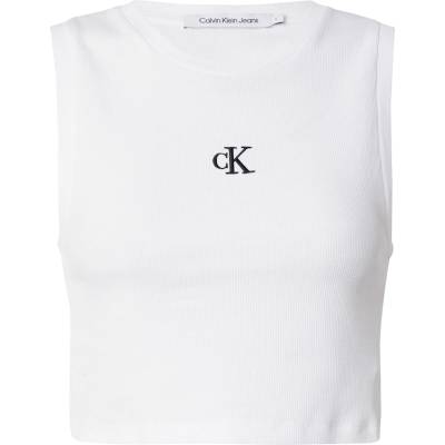 Calvin Klein Jeans Топ бяло, размер XL
