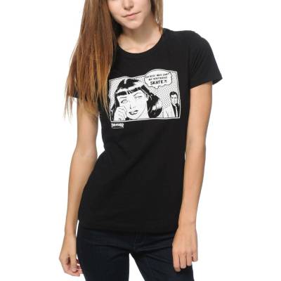 THRASHER GIRLS BOYFRIEND Black