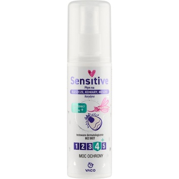 Vaco Sensitive Tekutina na kliešte komáre a memory Ikardyna 10% od 6 mesiacov 80 ml