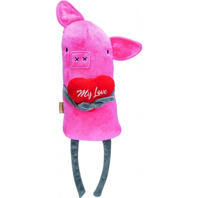 Beeztees plyšová zamilované prasátko 45 cm