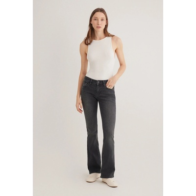 MAVI BELLA Bootcut Mid-Rise 100484-88343 Sivá