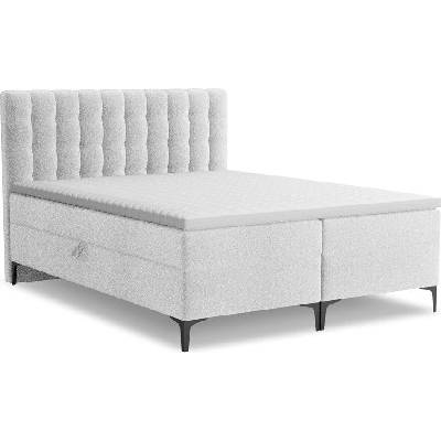 Makamii Puhala boxspring stříbrná