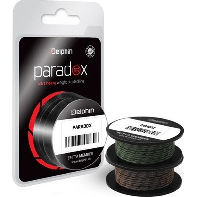 Delphin Šnúra Bez oloveného Jadra Paradox 16x Hnedá Kamufláž 10m 60lb