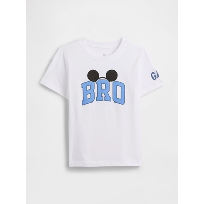 GAP Baby tričko Gap & Disney Bro Biela