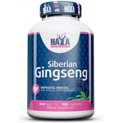 Haya Labs Siberian Ginseng 500 100 tablet