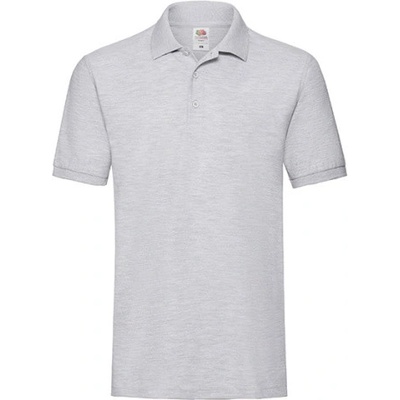 Fruit of the Loom pánska polokošeľa heather grey