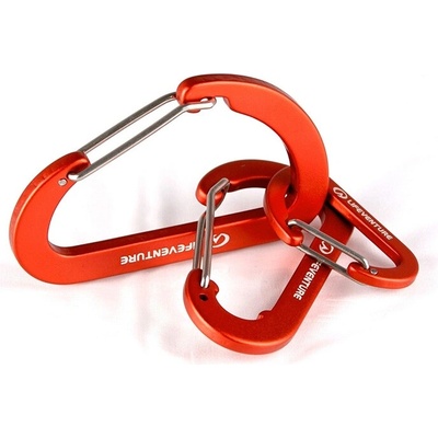 Sada karabin Lifeventure Karabiners (3 Pack) náhodná barva