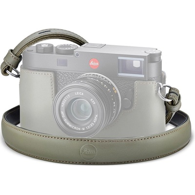 Leica Leather Neck Strap Olive