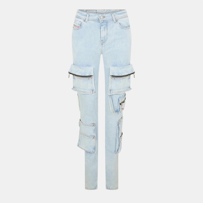 Diesel Дънки Diesel Women's Denim Stretch Mid Rise Skinny Jeans - Blue Denim