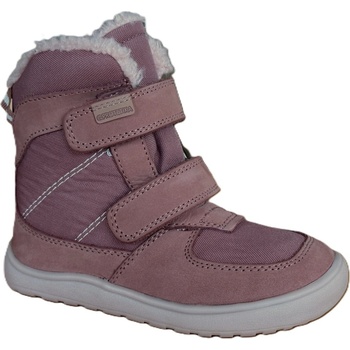 Protetika Lora old pink dětské barefoot zimní boty růžové