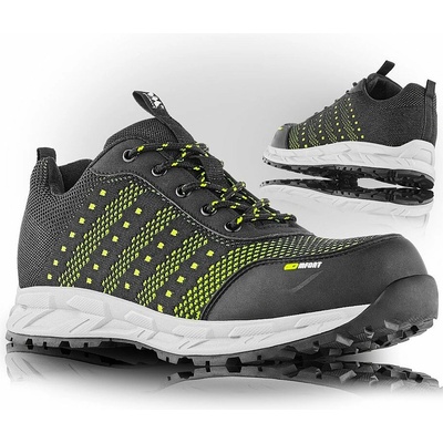 VM Footwear LA PALMA S1P obuv Čierna-Žltá