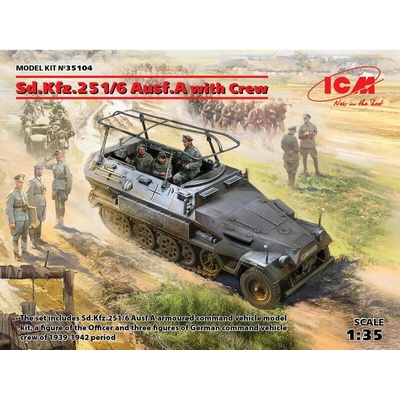 ICM Sd.Kfz.Ausf. A with Crew Limited Edition 251:6 1:35