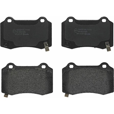 Sada brzdových platničiek kotúčovej brzdy BREMBO P11024