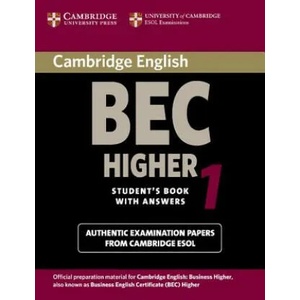 Cambridge BEC Higher 1 | University of Cambridge Local Examinations Syndicate (ISBN: 9780521752893)