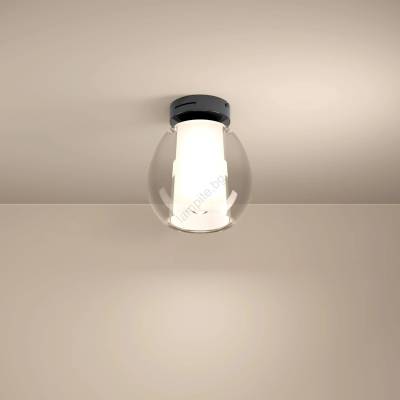 EGLO 390456 - Димируемо таванно LED осветително тяло MENORCA LED/5, 5W/230V + LED/1, 6W хром + ДУ (EG390456)