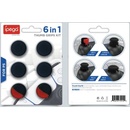 iPega P5006 PlayStation 5 controller cap set, black/red