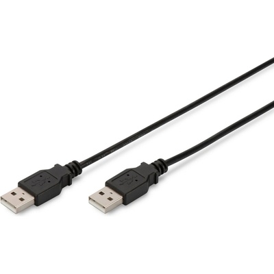 Digitus AK-300101-050-S USB kabel A/samec na A-samec,černý, 5m