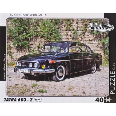 Retro-Auta č. 40 TATRA 603 2 1975 40 dílků