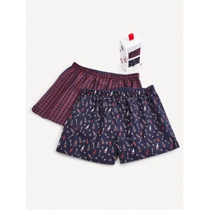 Celio Комплект от двуцветни мъжки къси панталони в подаръчен пакет Celio Celio | Sin | МЪЖЕ | S