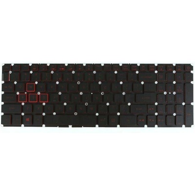 Acer Nitro 5 AN515-51 AN515-52 AN515-53 LED RED Klávesnice