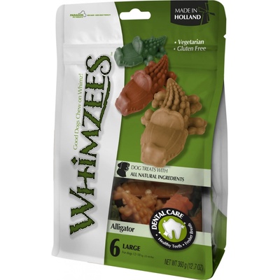 Whimzees Alligator L 11,7 cm/60 g box 30 ks