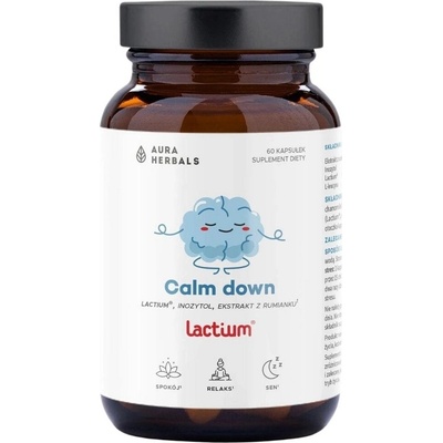 Aura Herbals Calm down Lactium ® 60 kapslí