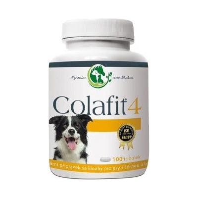 Colafit 4 na klouby pro psy černé/bílé 100 tbl