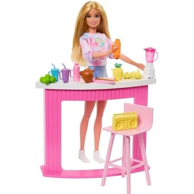 Mattel Barbie Herní sada na pláž Koktejlový bar HPT54