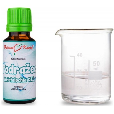 Bylinné kapky Podražec Aristolochia kapky tinktura D11 20 ml