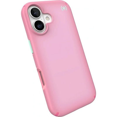 Speck Калъф Speck - Presidio Lux, iPhone 17, MagSafe, Ibis Pink (151010-3271)