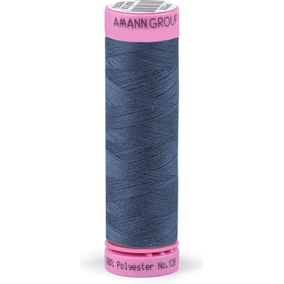 Prima-obchod Polyesterové nitě návin 100 m Aspo Amann, barva 0311 Blue Indigo