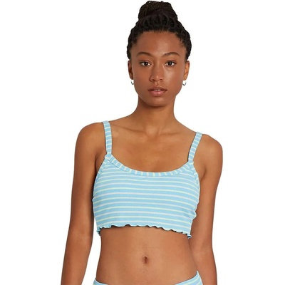 Volcom Next In Line Crop bikini top - Blue (Coastal Blue)
