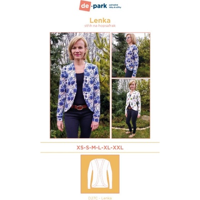 de-park Papírový střih - Lenka vel.XS-XXL – Zboží Dáma