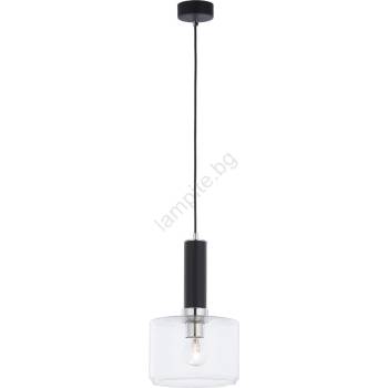 JUPITER 1855 - VA1 - Пендел VANES 1xE27/60W/230V хром/черен (10701855)