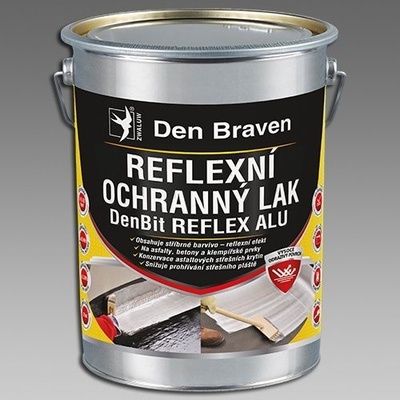 Střešní ochraný reflex.lak DenBit REFLEX ALU - 4,5kg