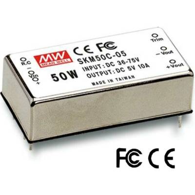 Mean Well SKM50C-12 Měnič DC/DC modulový 50W 12V