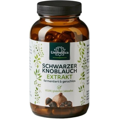 Unimedica Černý česnek extrakt fermentovaný 600 mg 180 kapslí