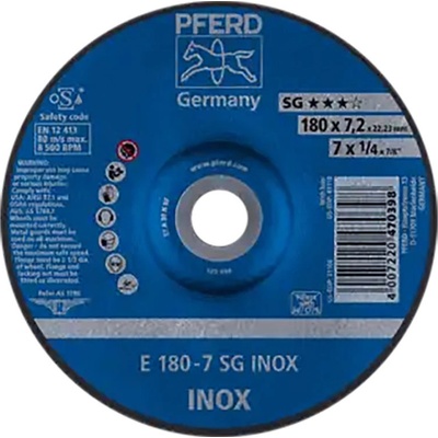 Pferd Brúsny kotúč 180 x 7,2 x 22,23 mm 4007220470398